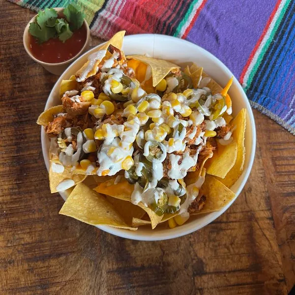 Loaded Nachos - Pulled Pork