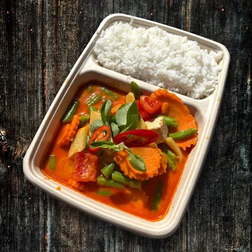Vegansk Spicy Karry